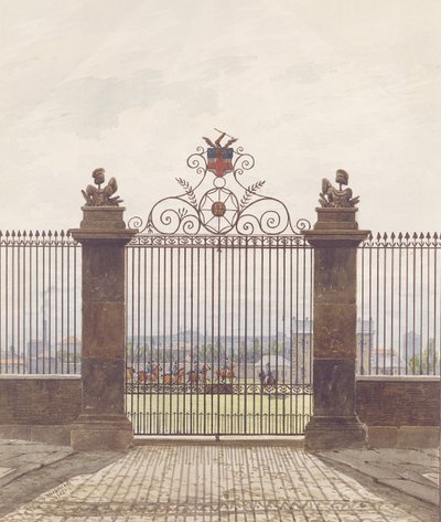 London Scene, 1815 by George Shepherd
